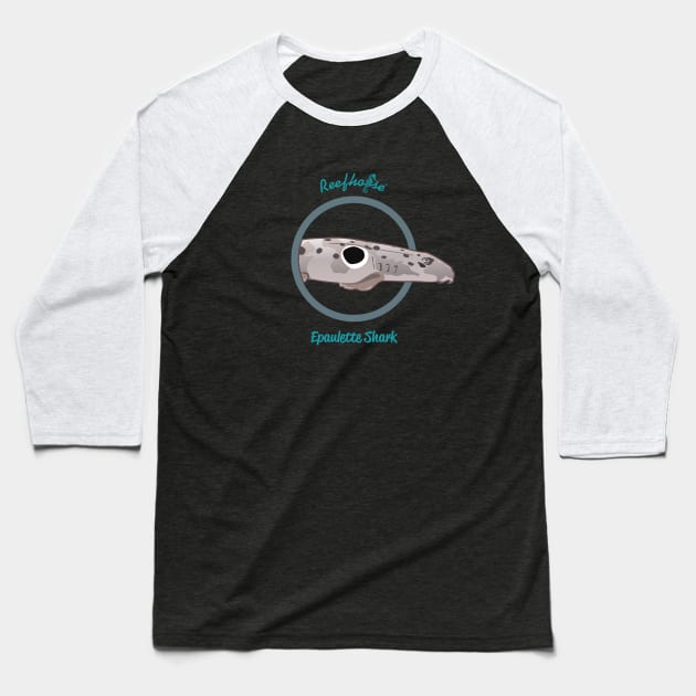 Epaulette Shark Baseball T-Shirt by Reefhorse